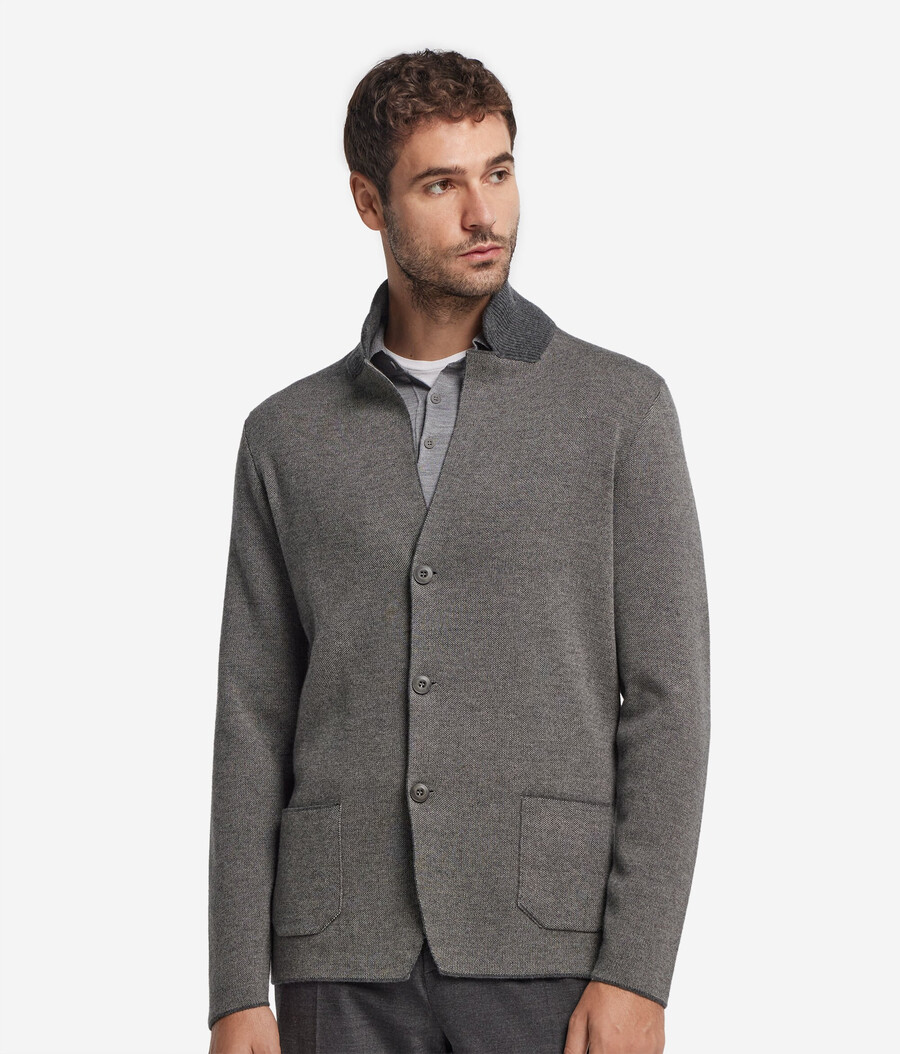 giacca di tweed
