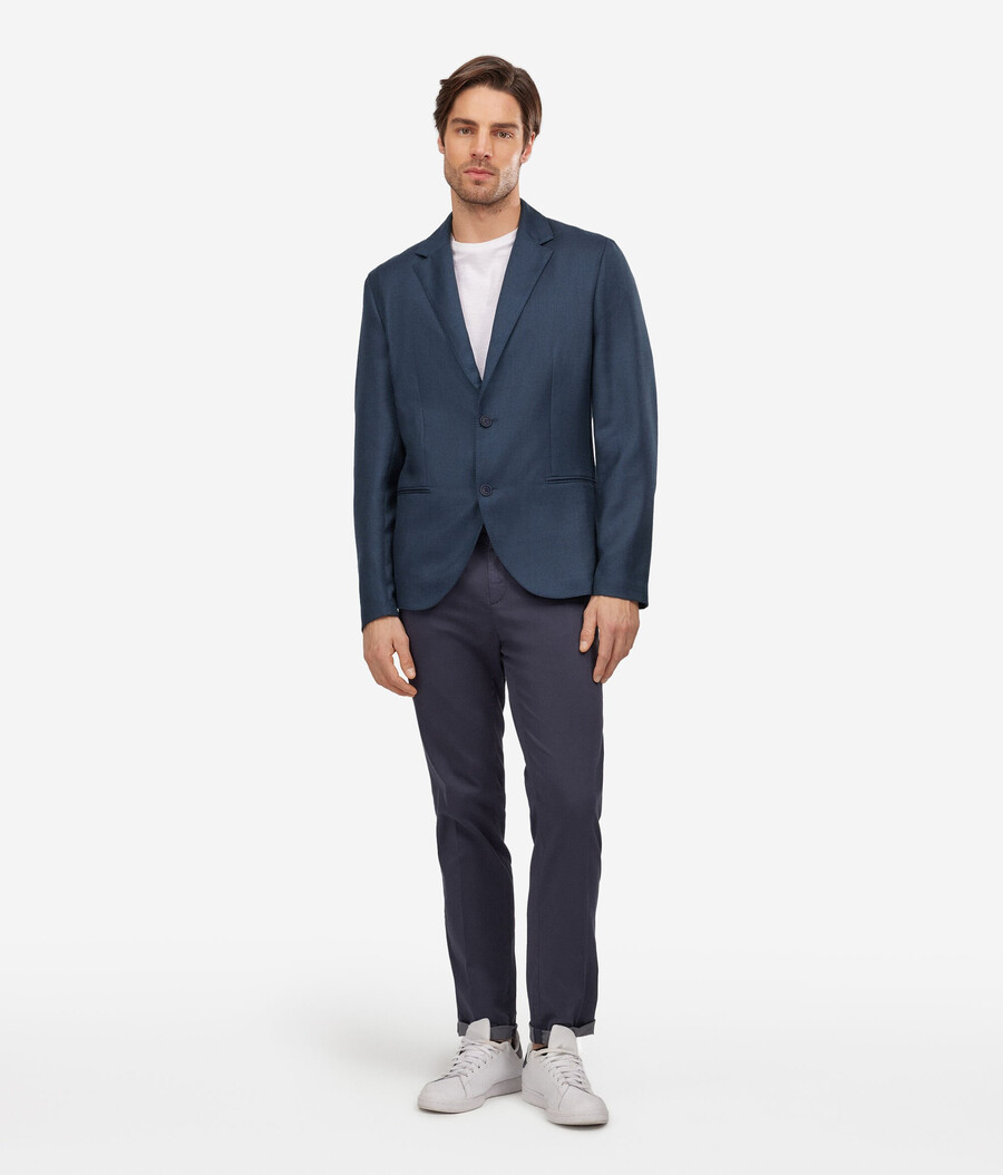 giacca in cashmere e seta