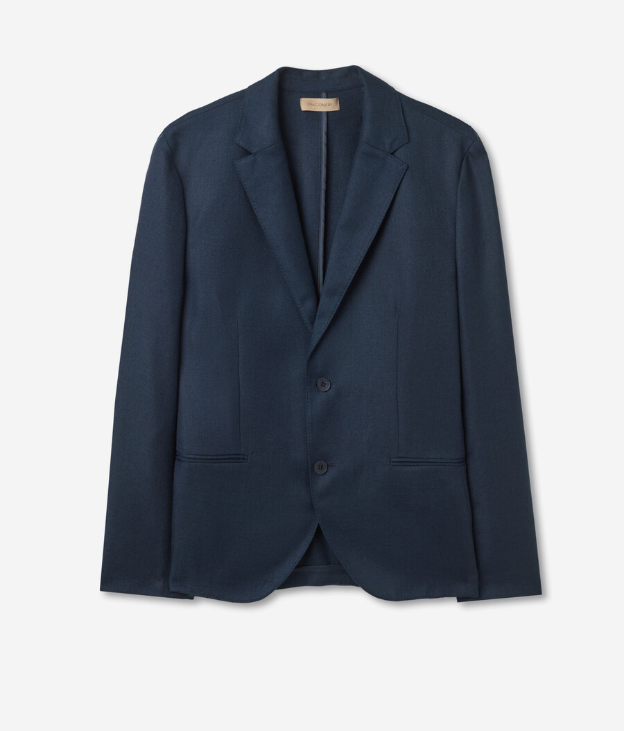 giacca in cashmere e seta