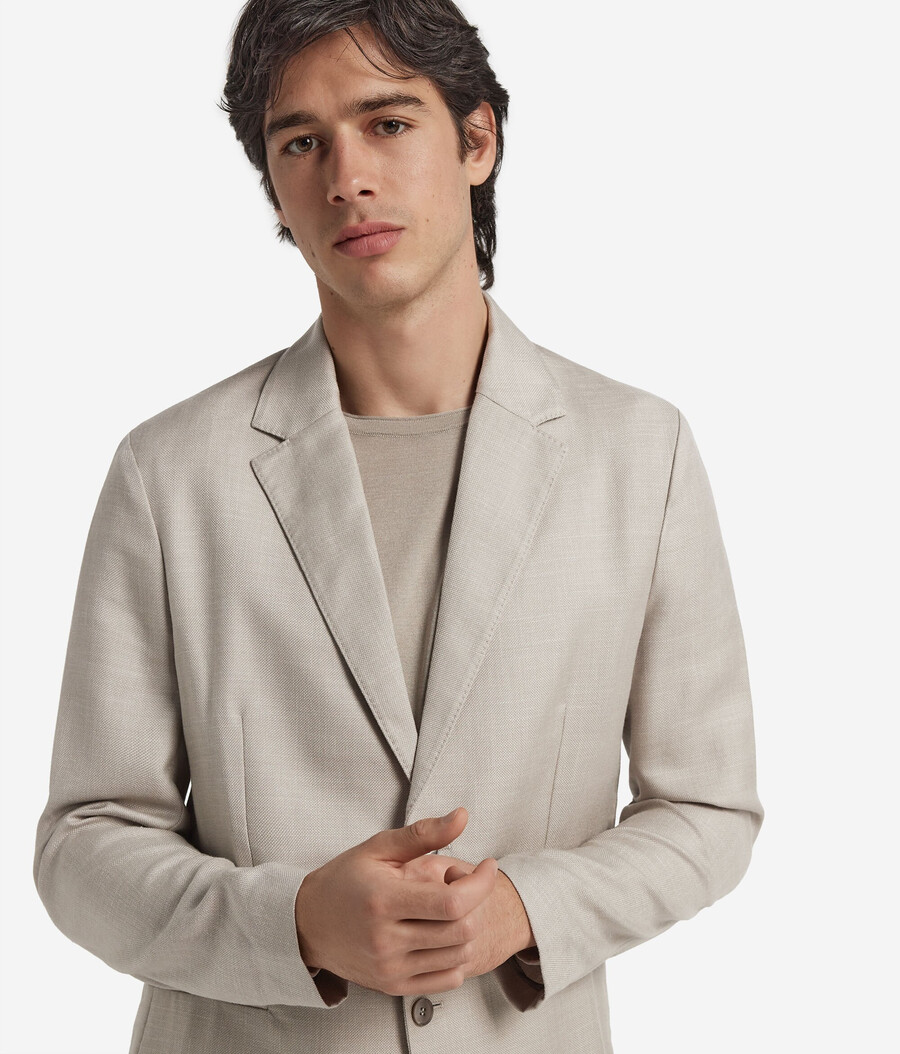 giacca in cashmere e seta