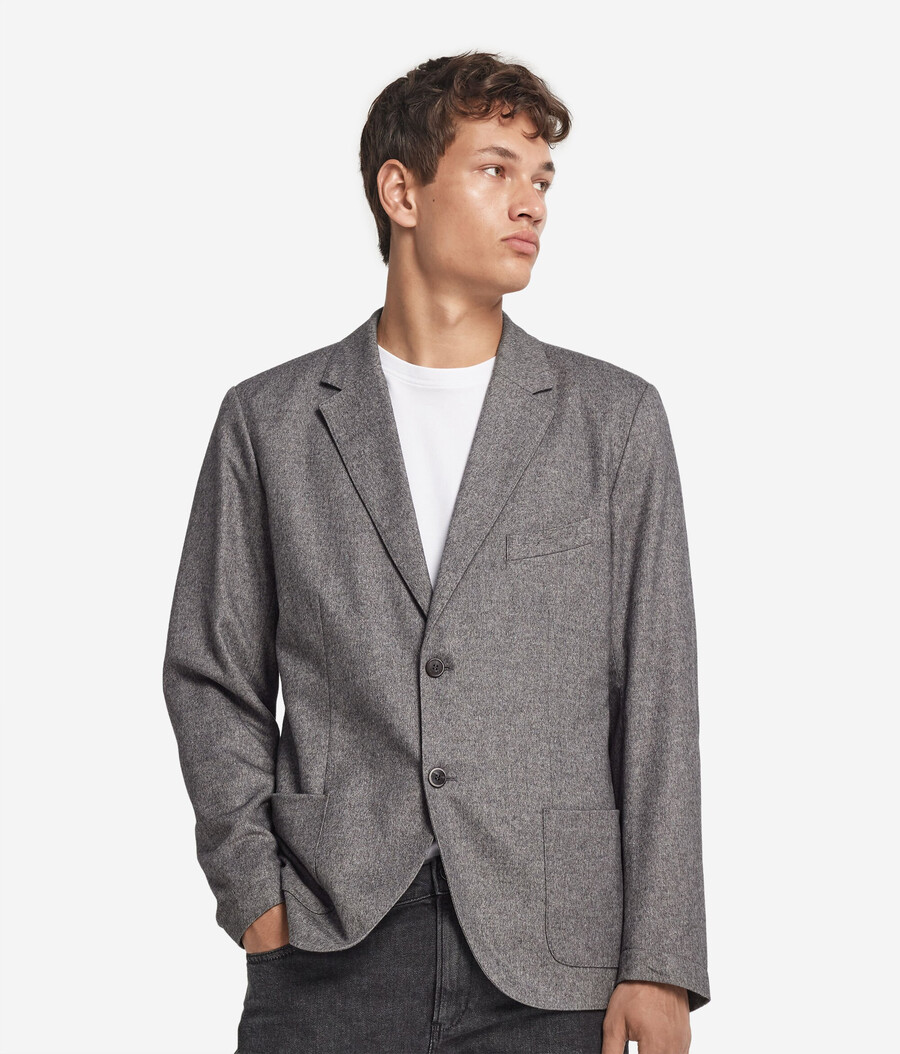 giacca in cashmere e seta