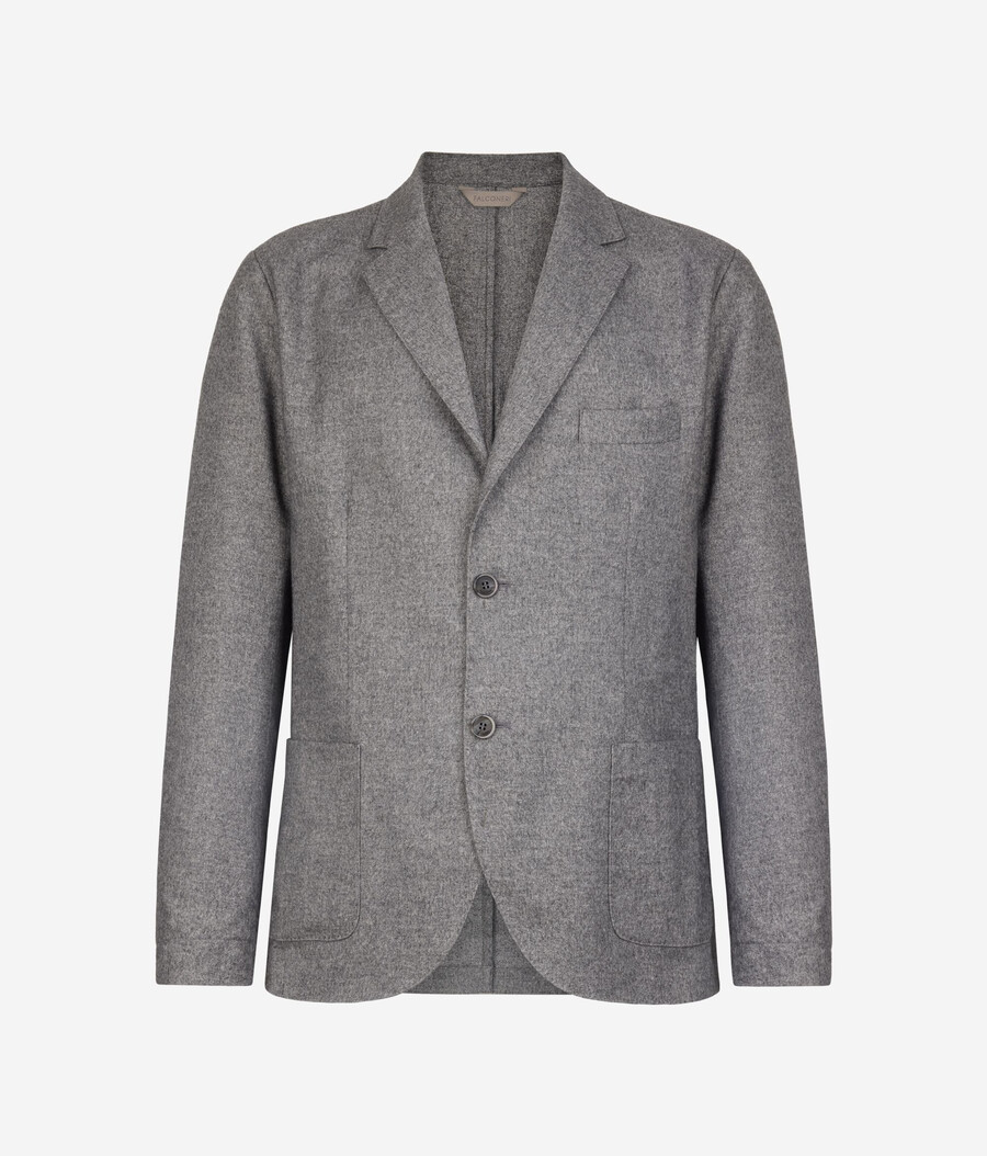 giacca in cashmere e seta