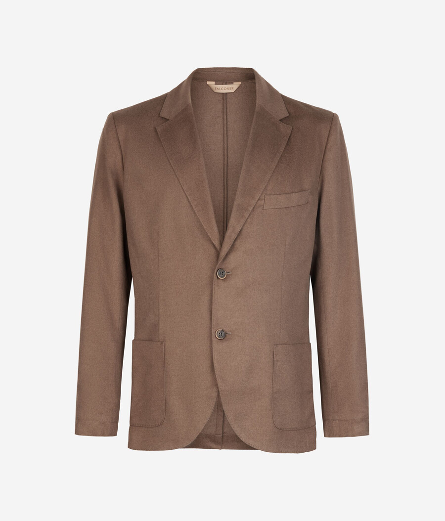 giacca in cashmere e seta