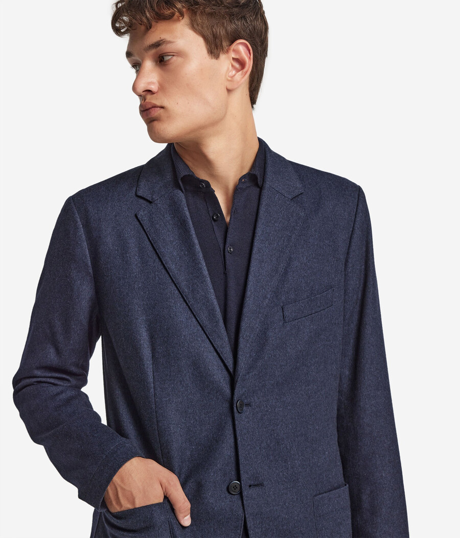 giacca in cashmere e seta