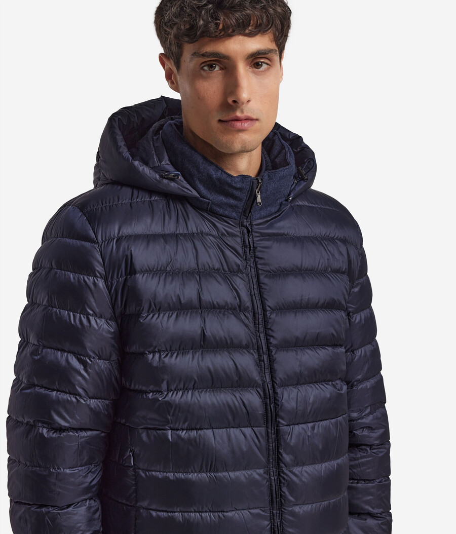 giacca reversibile in seta e cashmere