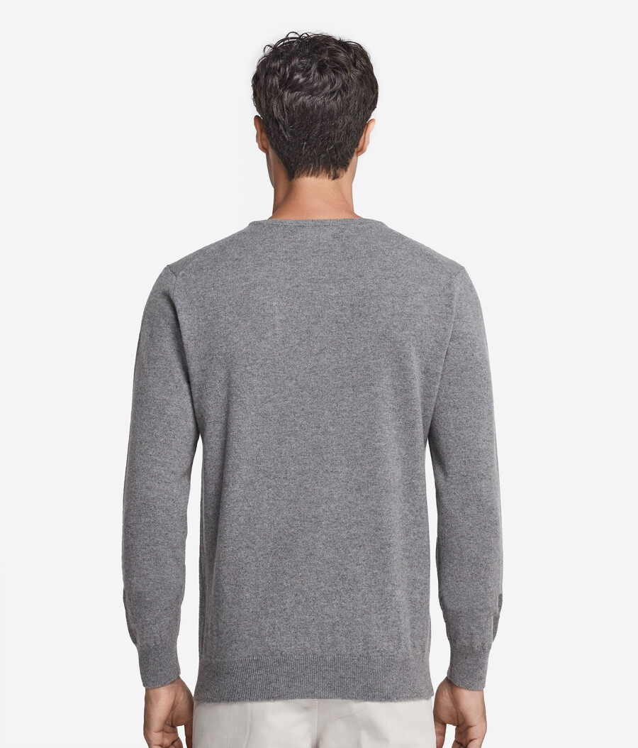 maglione girocollo in cashmere ultra morbido