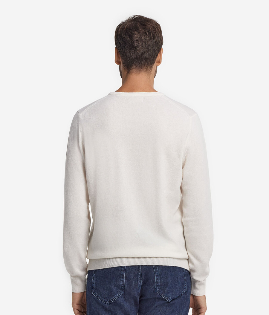 maglione girocollo in cashmere ultra morbido