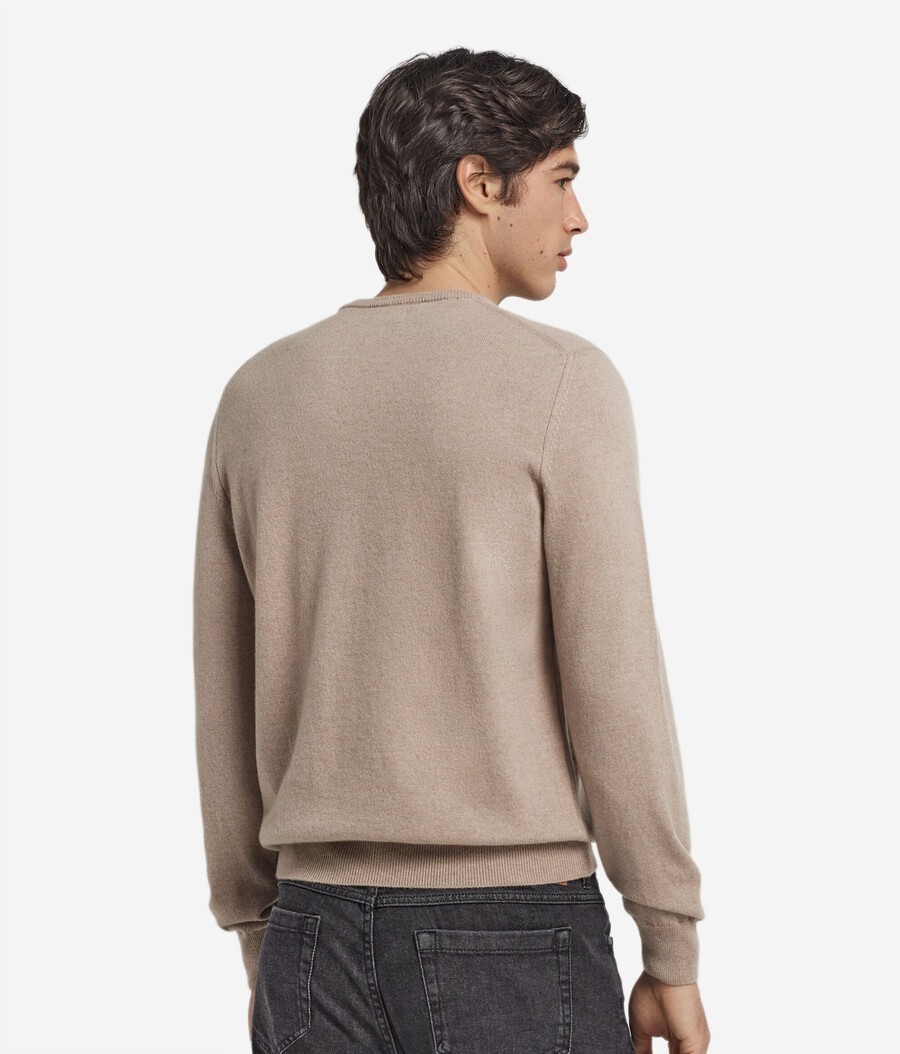 maglione girocollo in cashmere ultra morbido