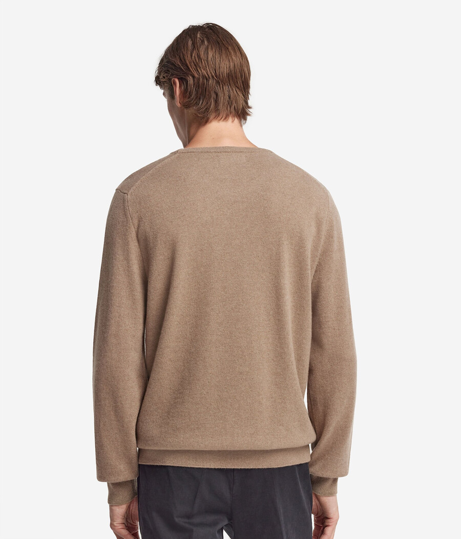 maglione girocollo in cashmere ultra morbido