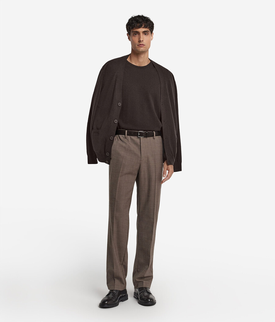 maglione girocollo in cashmere ultra morbido