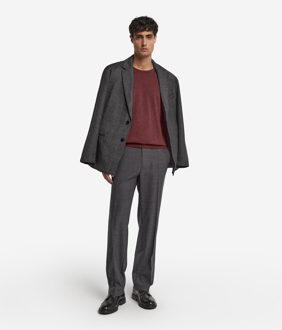 maglione girocollo in cashmere ultra morbido