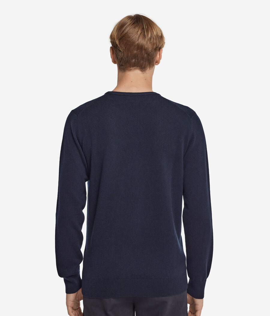 maglione girocollo in cashmere ultra morbido