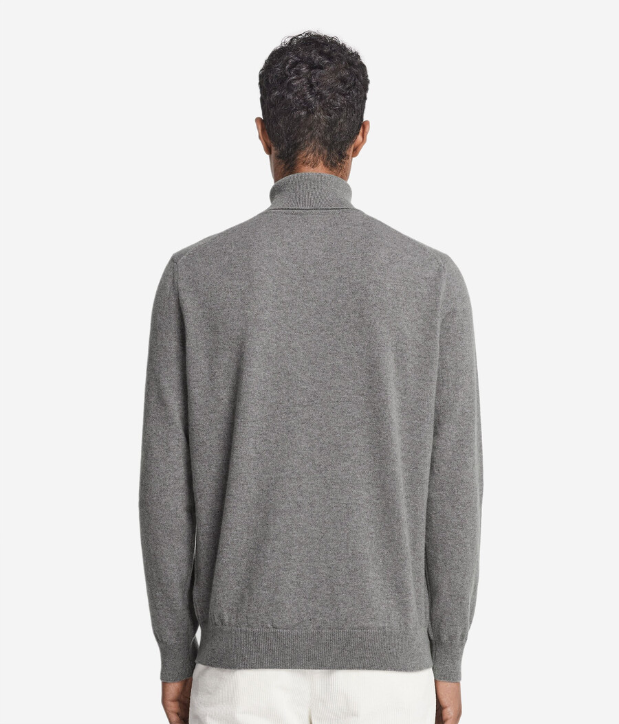 maglione a collo alto in cashmere ultra morbido