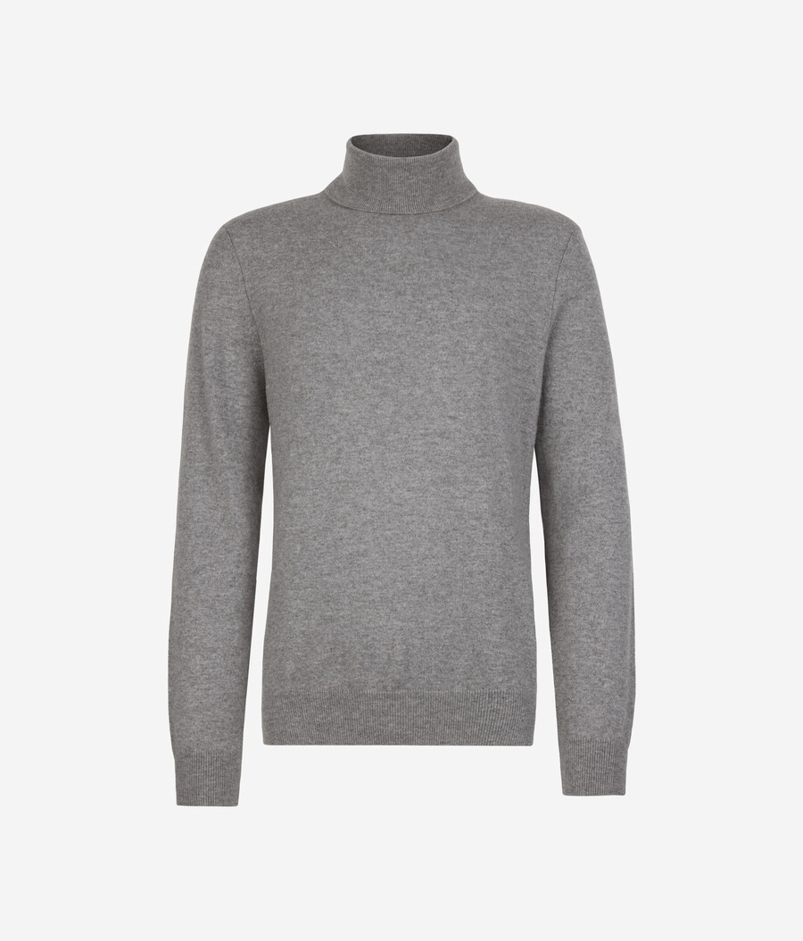 maglione a collo alto in cashmere ultra morbido