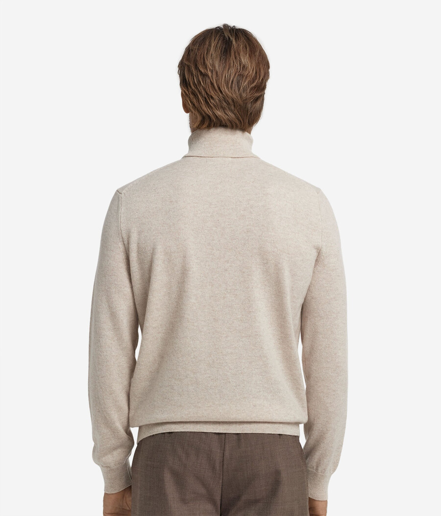 maglione a collo alto in cashmere ultra morbido