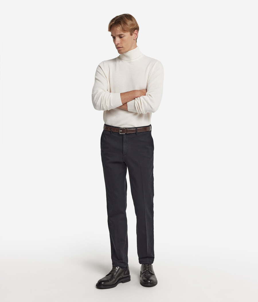 maglione a collo alto in cashmere ultra morbido