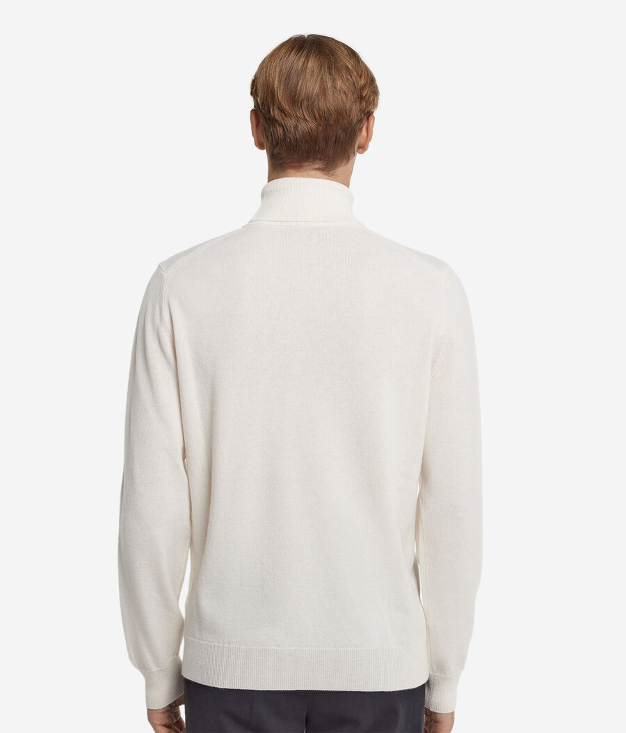 maglione a collo alto in cashmere ultra morbido