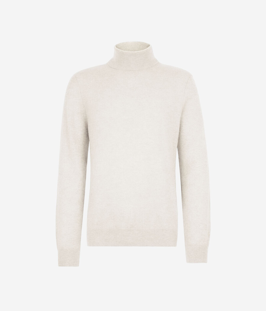 maglione a collo alto in cashmere ultra morbido