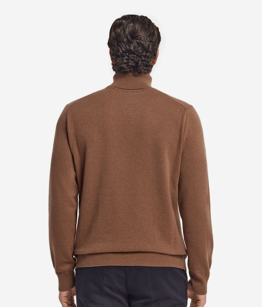 maglione a collo alto in cashmere ultra morbido