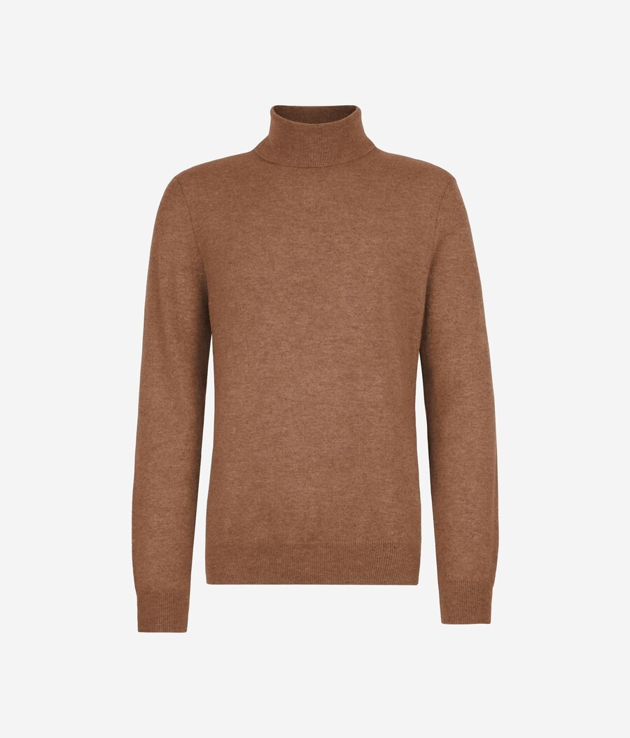 maglione a collo alto in cashmere ultra morbido