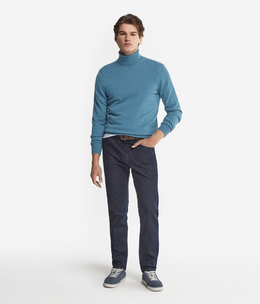 maglione a collo alto in cashmere ultra morbido