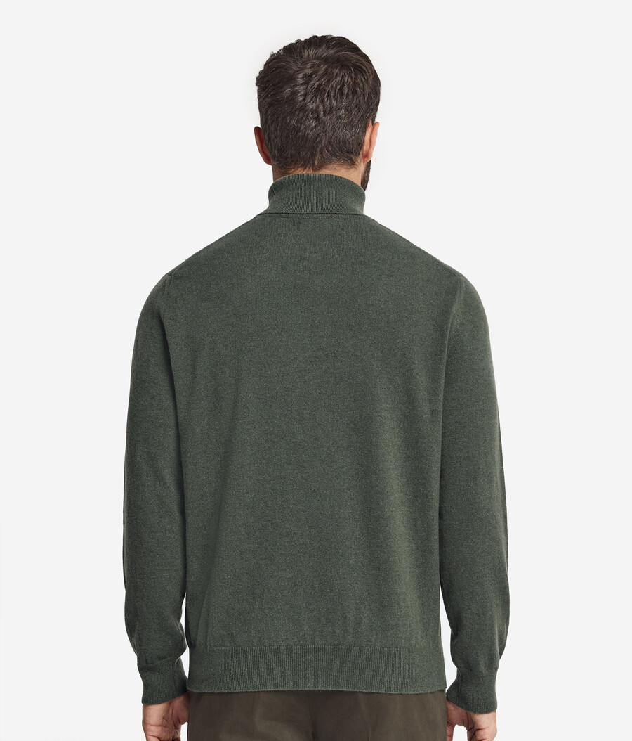 maglione a collo alto in cashmere ultra morbido
