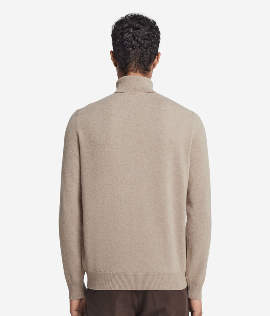 maglione a collo alto in cashmere ultra morbido