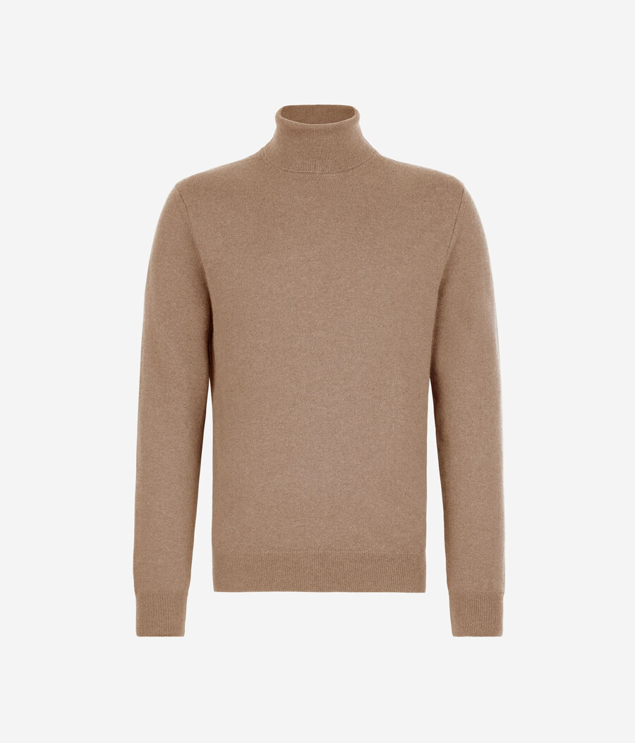 maglione a collo alto in cashmere ultra morbido