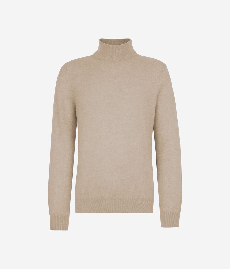 maglione a collo alto in cashmere ultra morbido