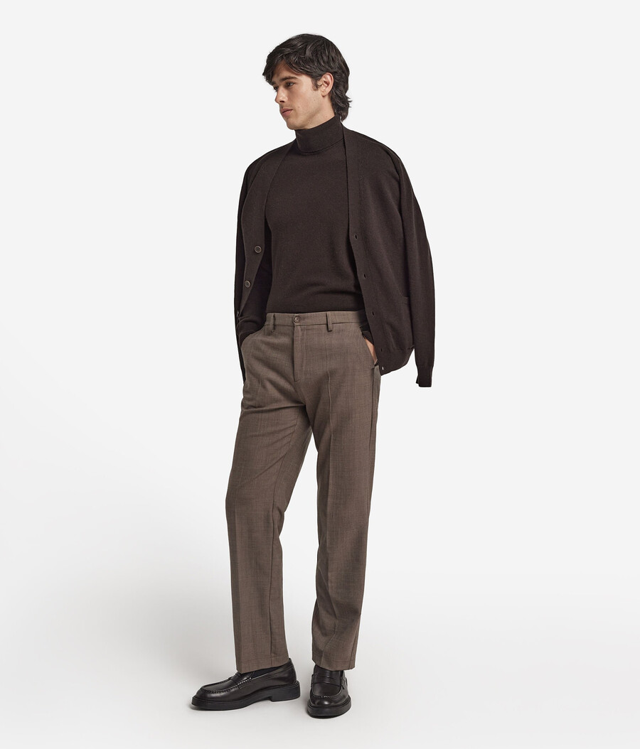 maglione a collo alto in cashmere ultra morbido