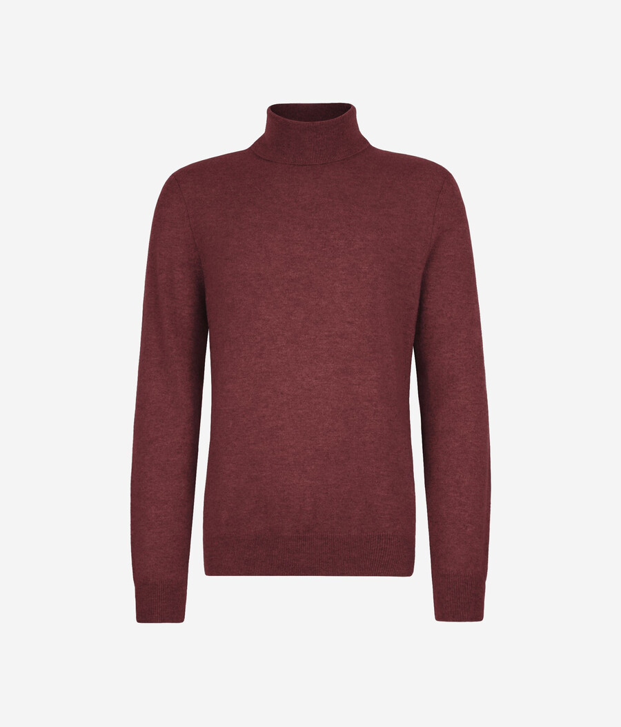 maglione a collo alto in cashmere ultra morbido