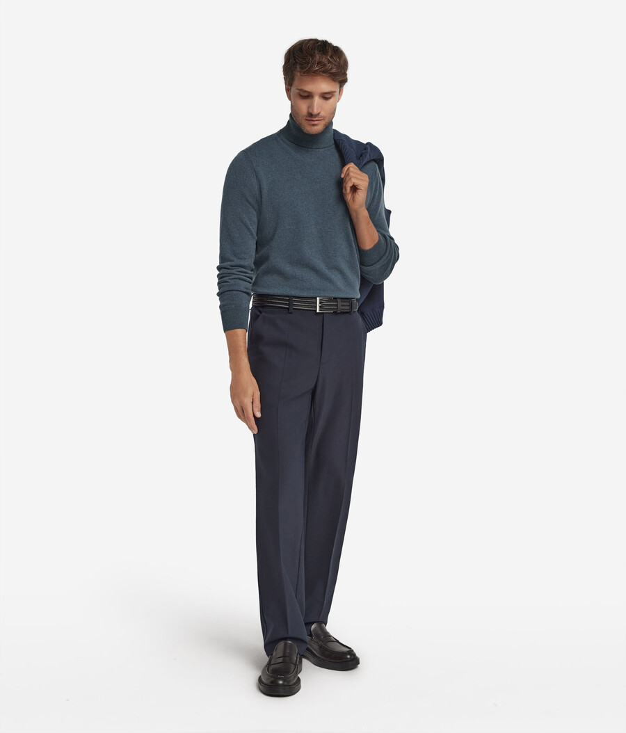 maglione a collo alto in cashmere ultra morbido