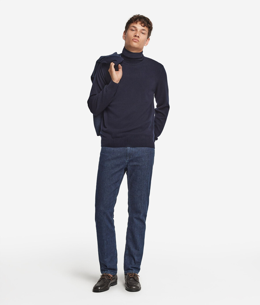 maglione a collo alto in cashmere ultra morbido