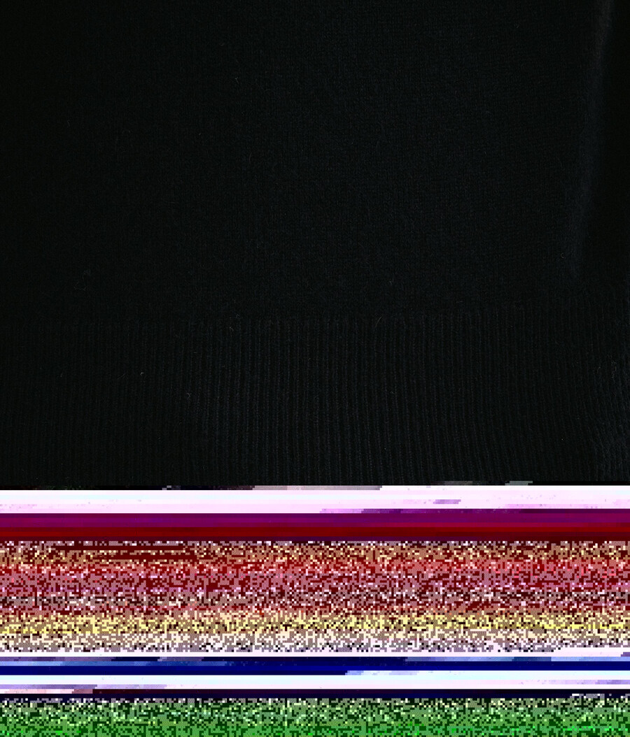 maglione con collo a imbuto e mezza zip in cashmere ultra morbido