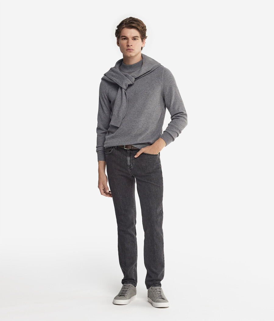 maglione a collo alto in cashmere ultra morbido