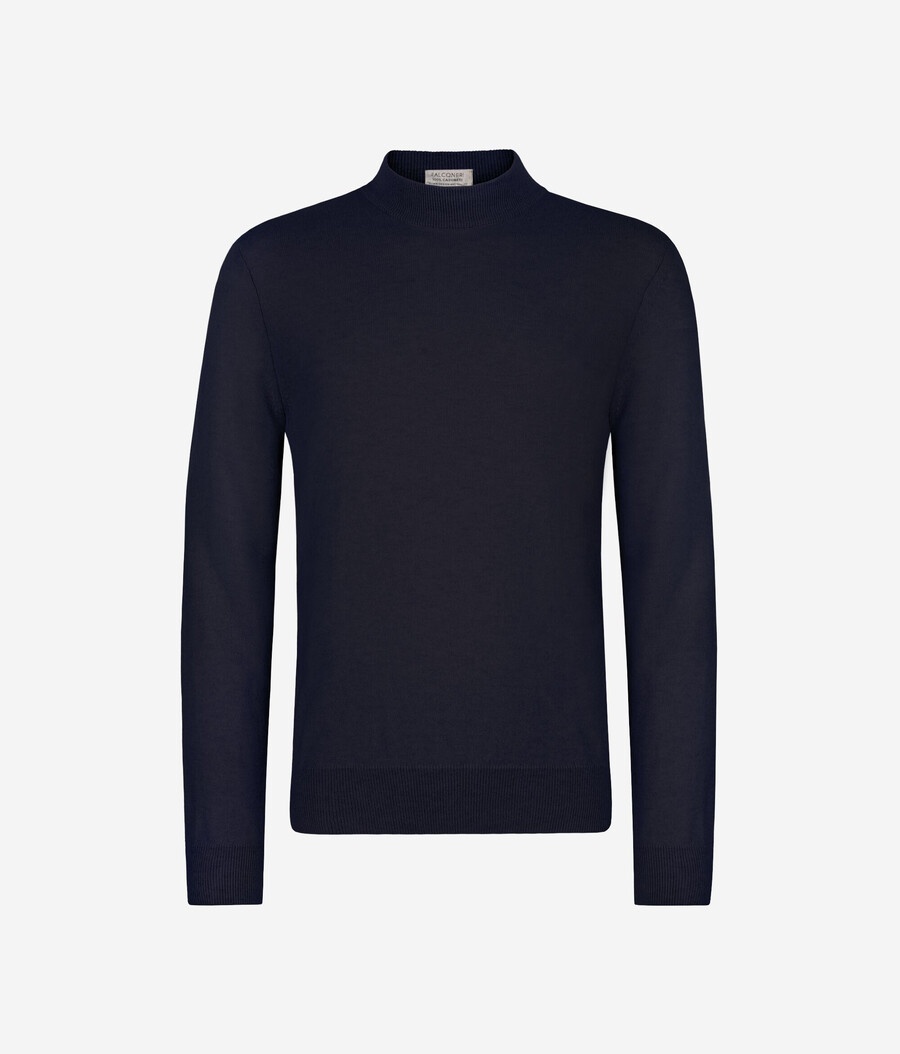 maglione a collo alto in cashmere ultra morbido