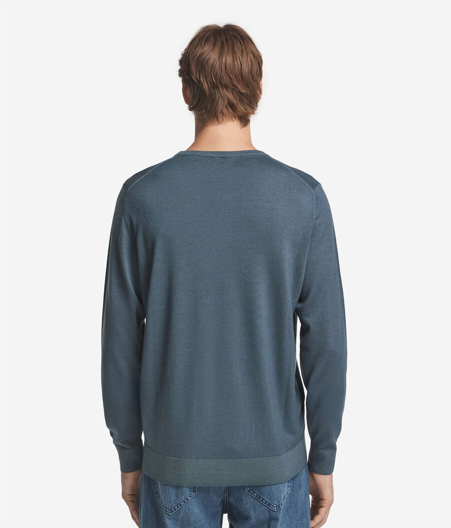 maglione girocollo in cashmere ultrafine