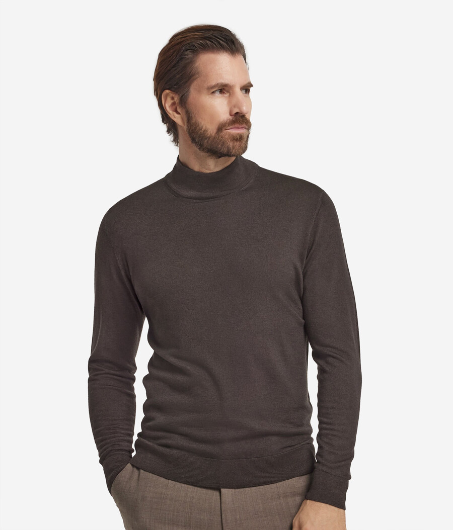dolcevita in cashmere a maniche lunghe