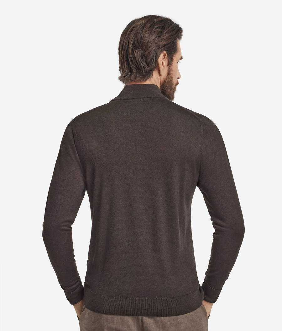 dolcevita in cashmere a maniche lunghe