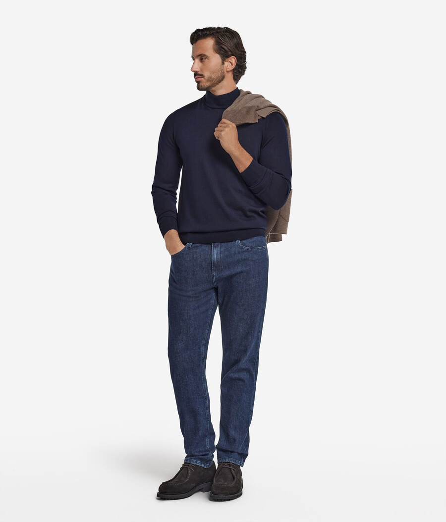 dolcevita in cashmere a maniche lunghe