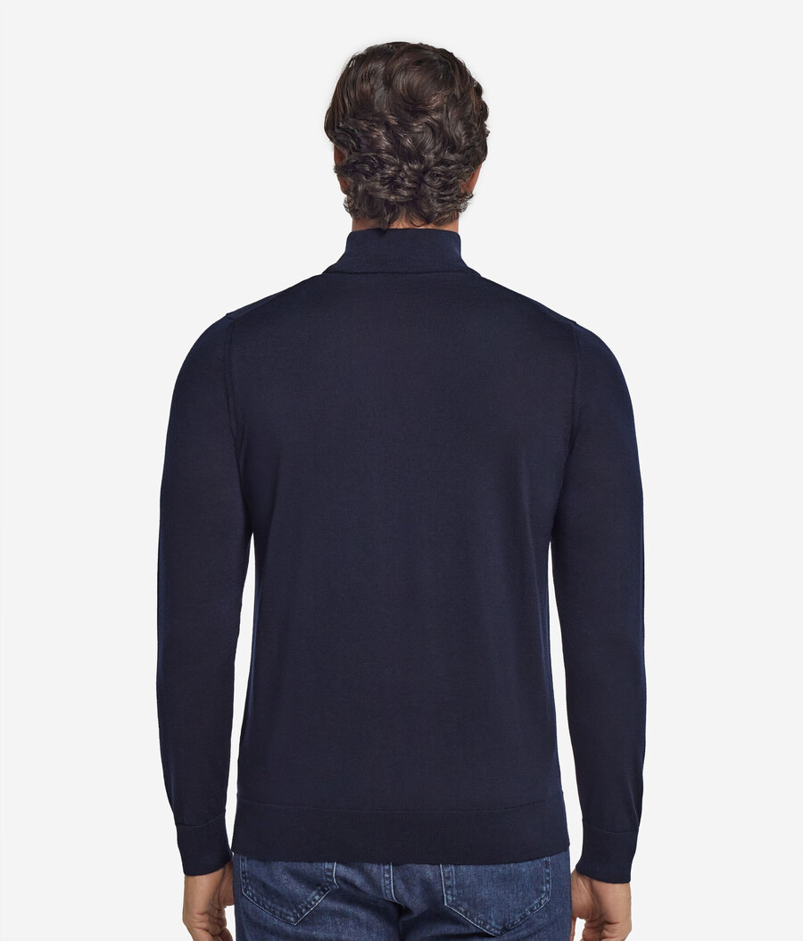dolcevita in cashmere a maniche lunghe