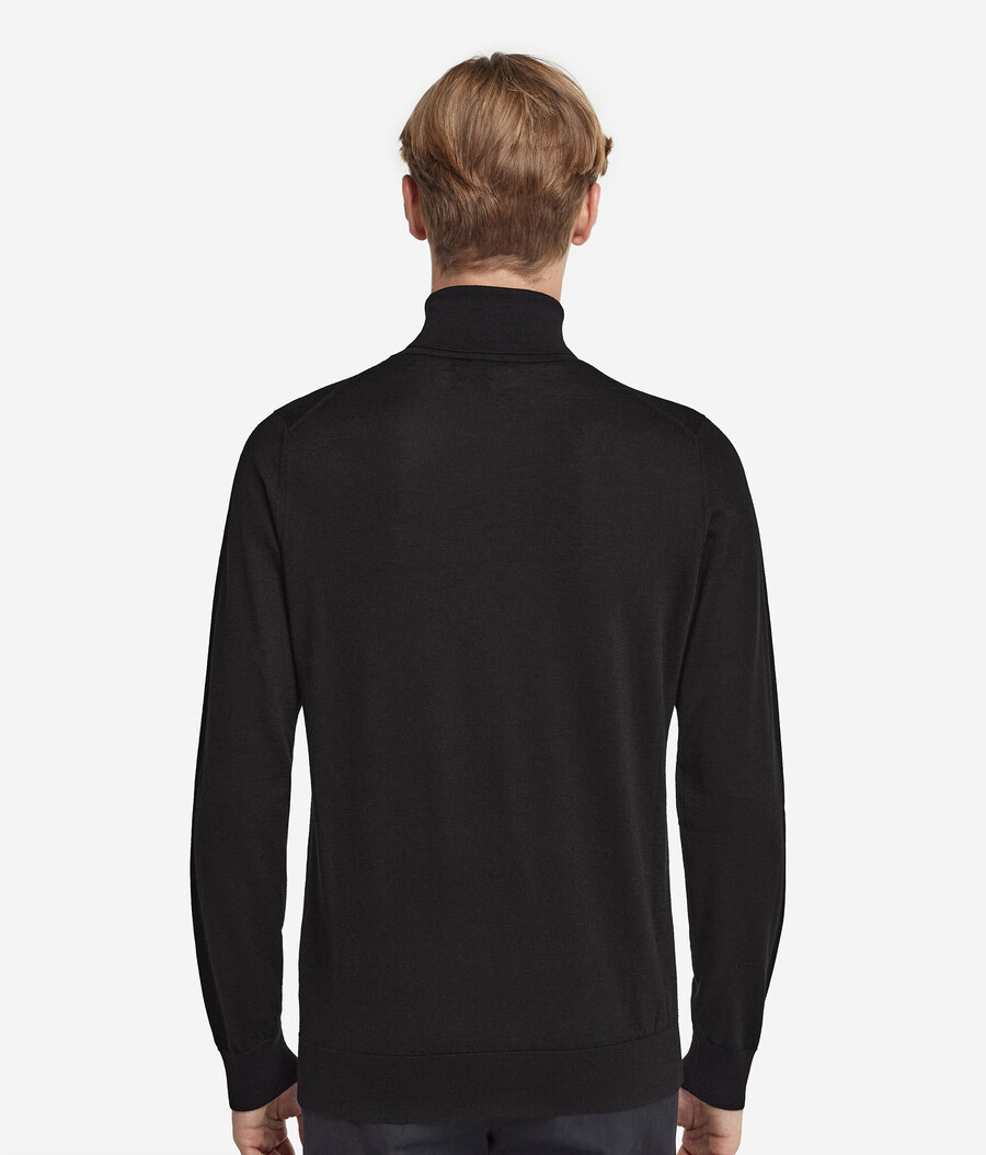 maglione a collo alto in cashmere ultrafine