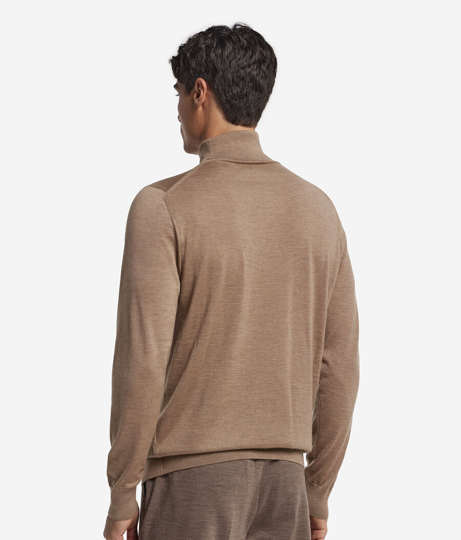 maglione a collo alto in cashmere ultrafine