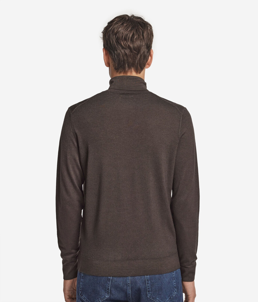 maglione a collo alto in cashmere ultrafine