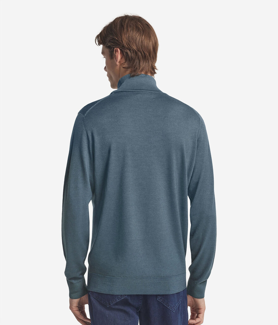 maglione a collo alto in cashmere ultrafine