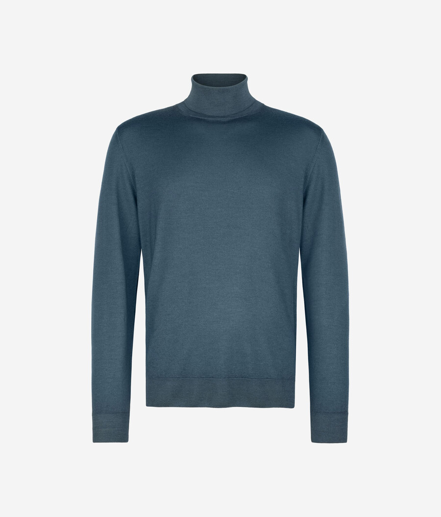 maglione a collo alto in cashmere ultrafine