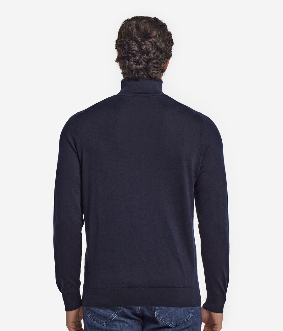 maglione a collo alto in cashmere ultrafine