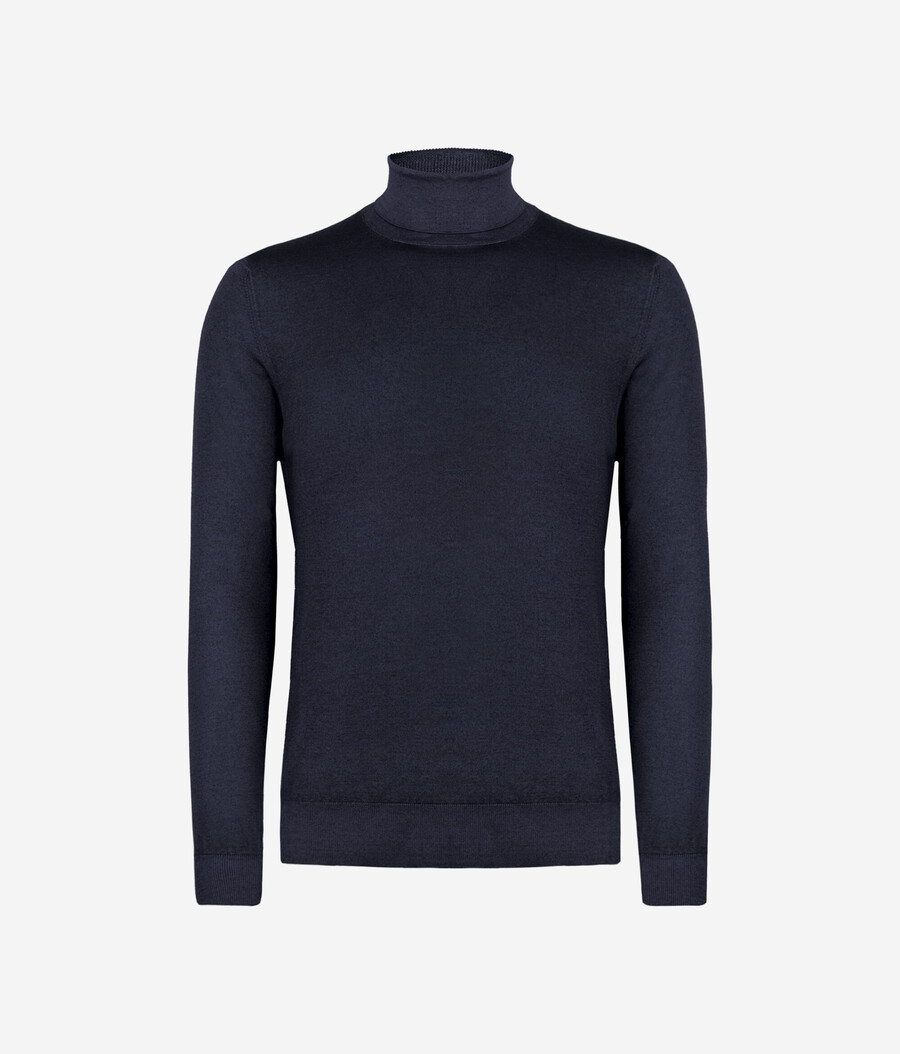 maglione a collo alto in cashmere ultrafine