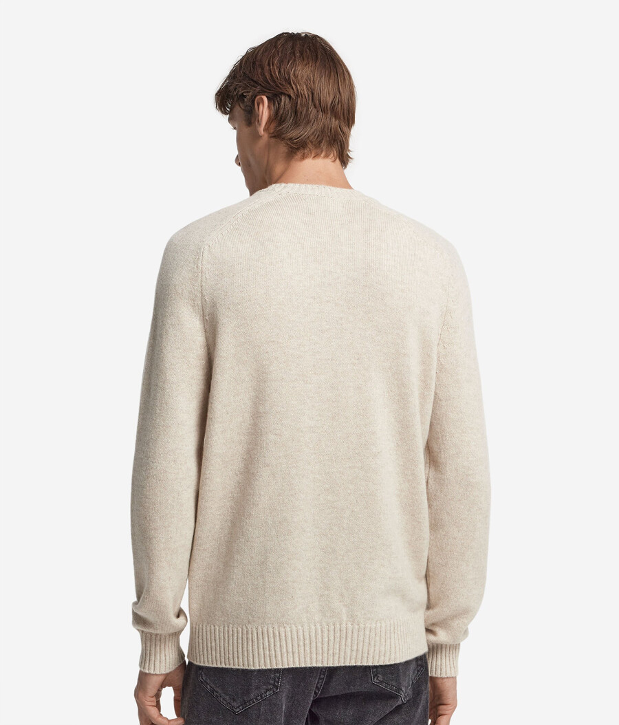 maglione girocollo in cashmere ultra morbido