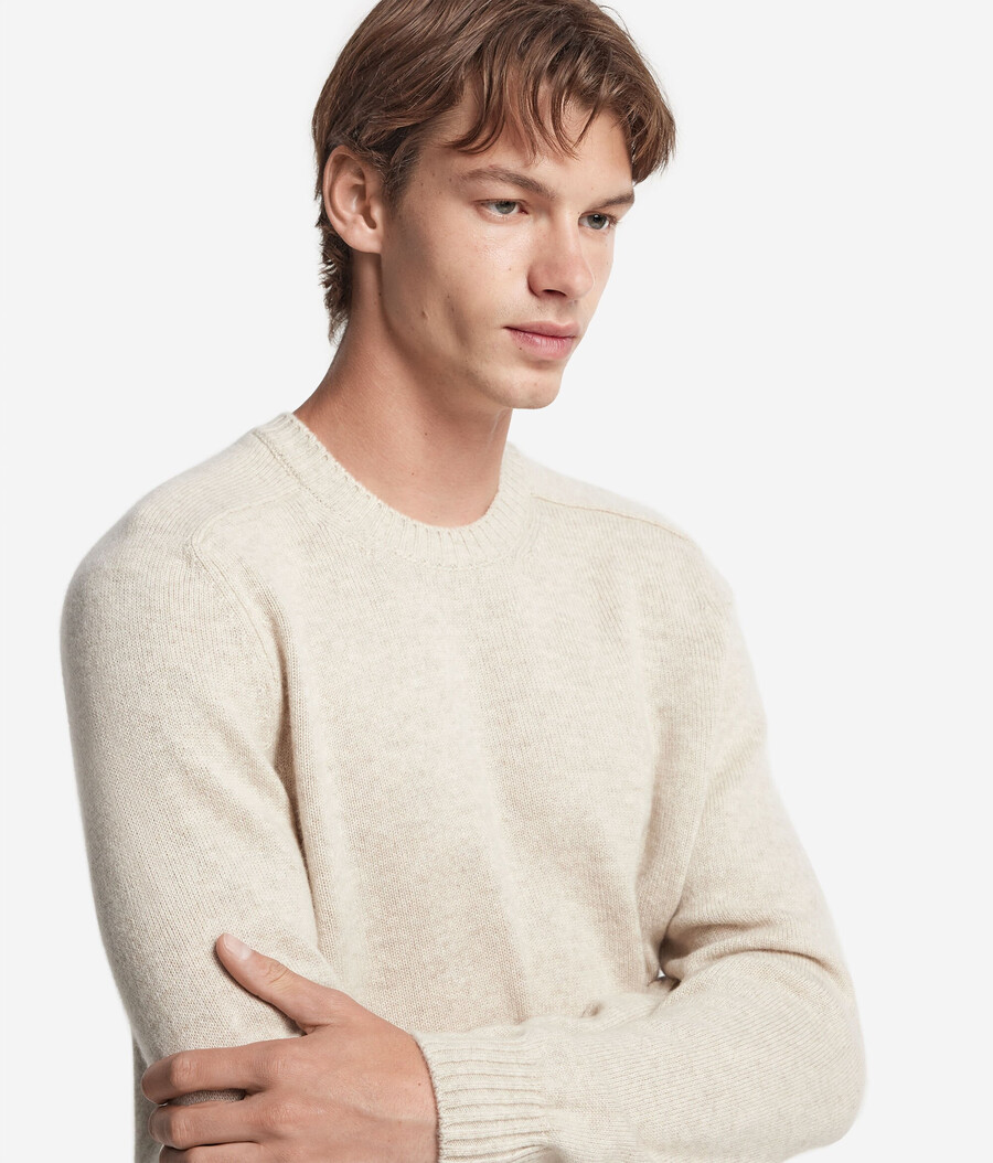 maglione girocollo in cashmere ultra morbido